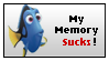 My memory sucks Stamp